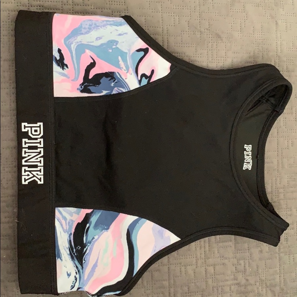 Victoria’s Secret (Pink) High Neck Sports Bra